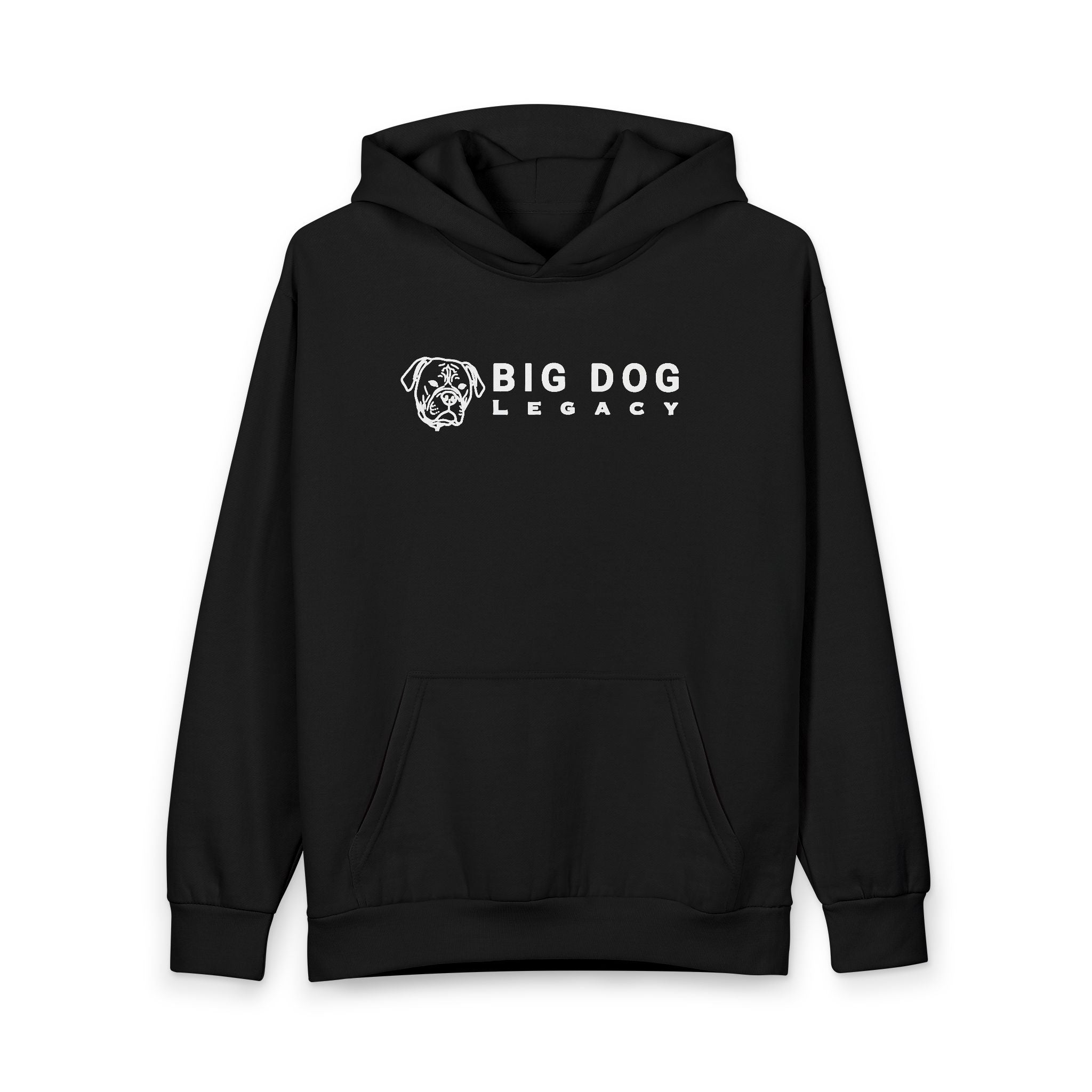 Big Dog Legacy dog outline hoodie | pullover sweatshirt